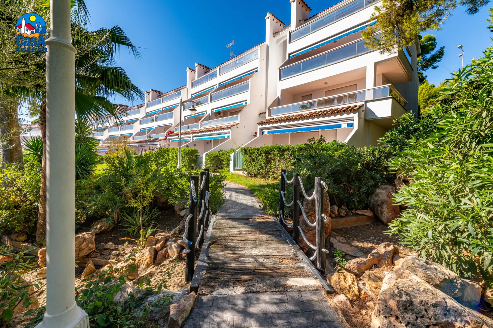 Apartamenty Jardines del Puerto w pierwszej linii plaży Las Fuentes