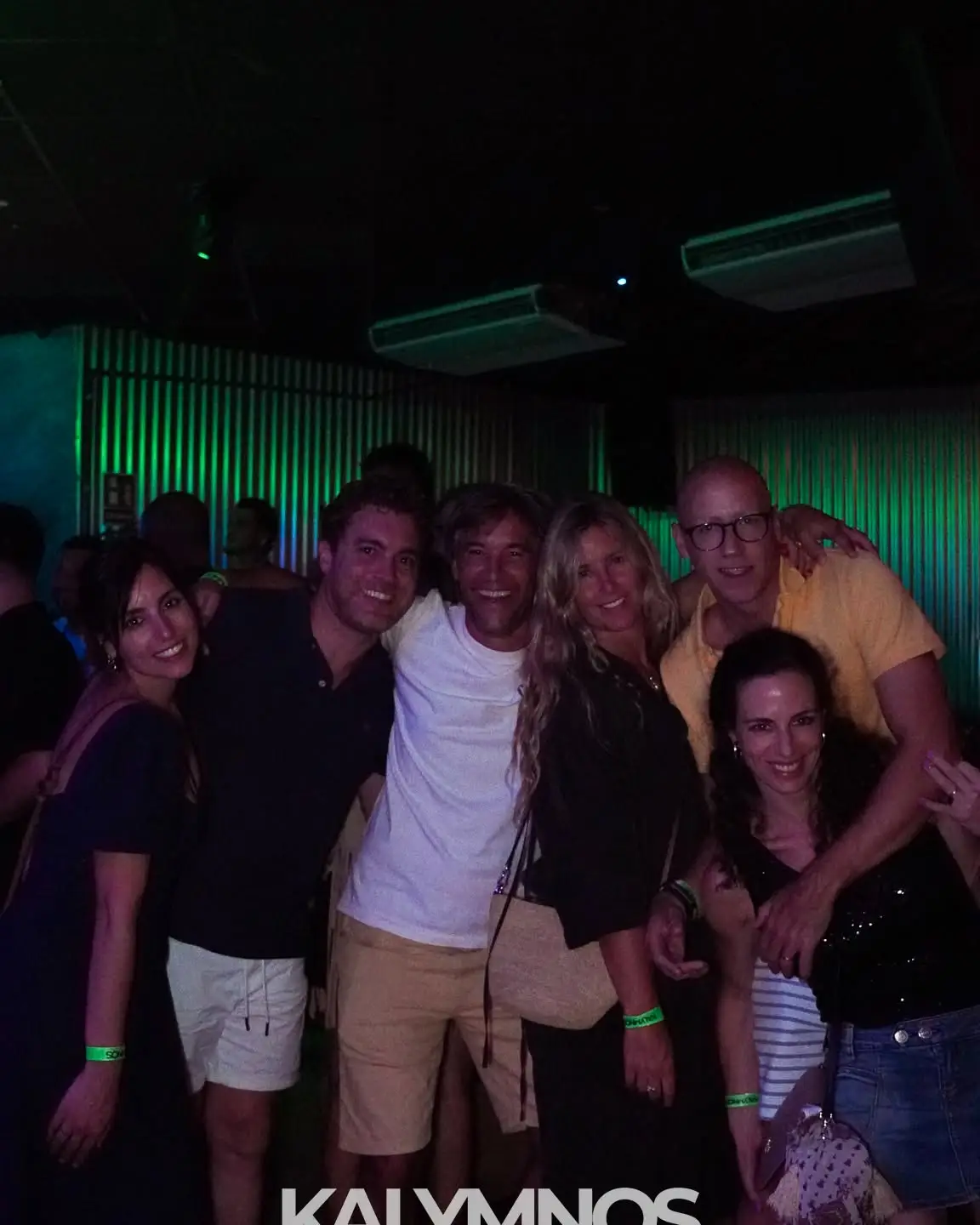 Gruppo di amici in pista al Kalymnos, Alcossebre